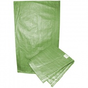 фотографии Мешок полипропиленовый (зеленый) 40 кг (55*95см)