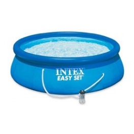 Бассейн Intex надувной Easy Set 305*76 см (в комплекте: насос с фильтром 220V)