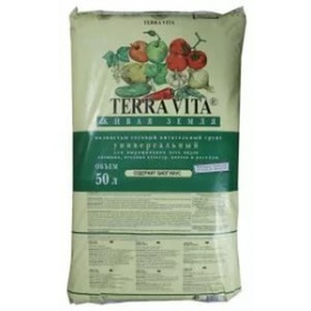 Грунт Terra Vita Живая Земля (универс.) 50 л Торфогрунт 